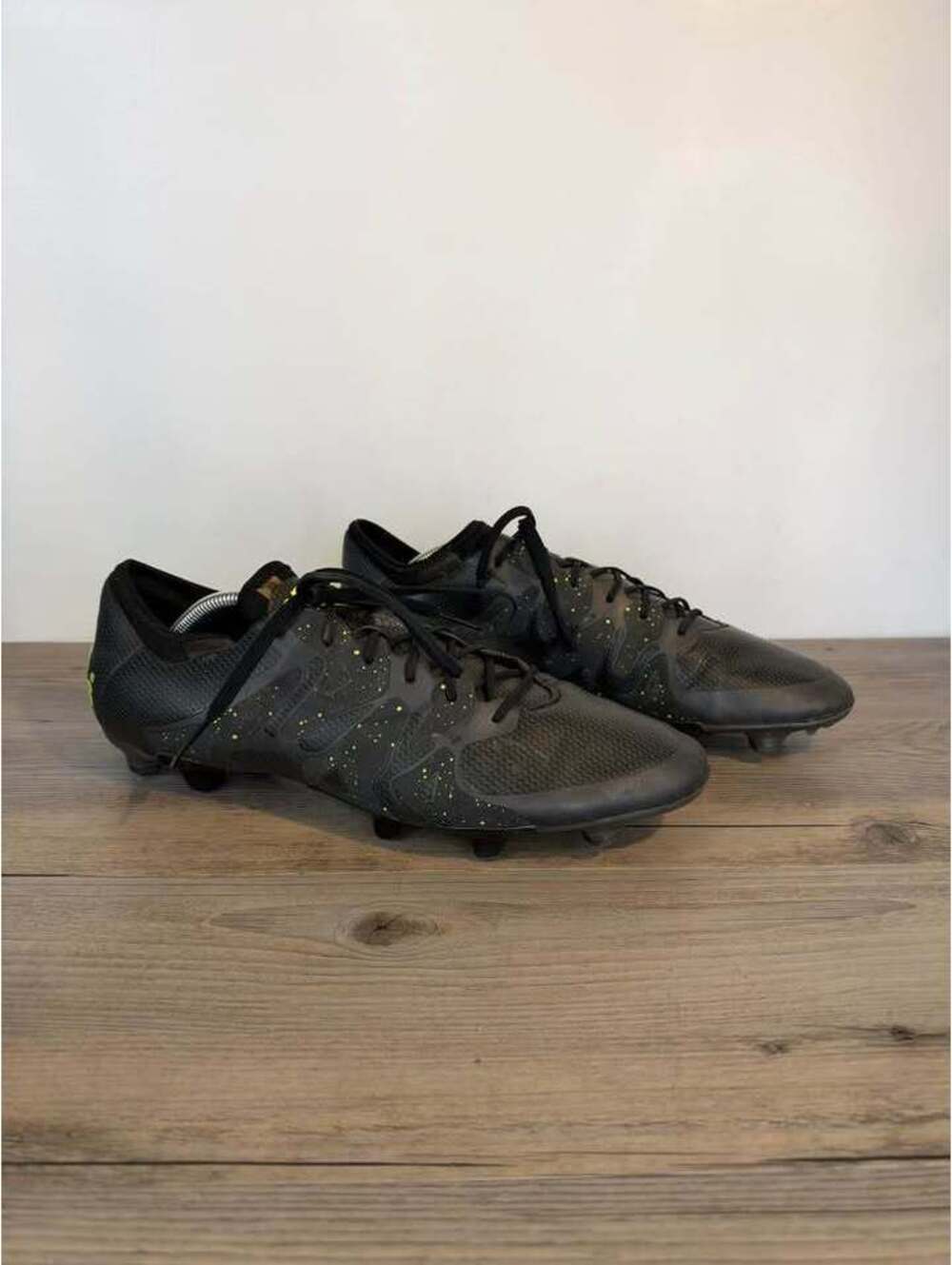 Adidas X 15.1 FG AG Soccer Cleats Core Black Solar Yellow Men Size 13 B32781